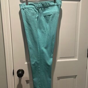 Teal Old Navy Pixie Ankle Pant